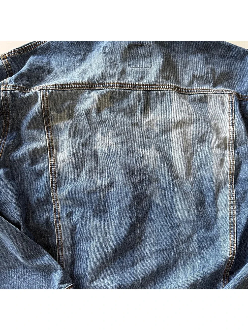 Roper Men's Fall Denim Trucker Jacket Sz L Western Wear the West Medium Wash